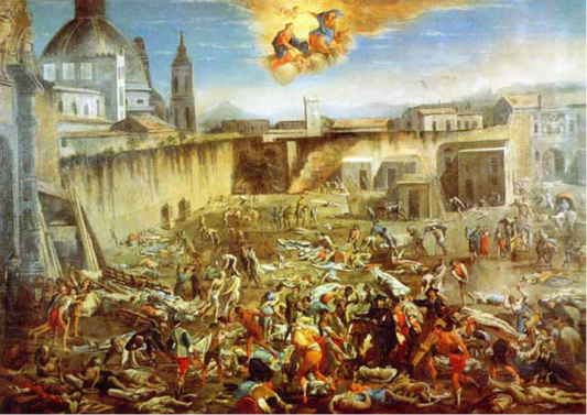 La peste che desolò Napoli nell’anno 1656